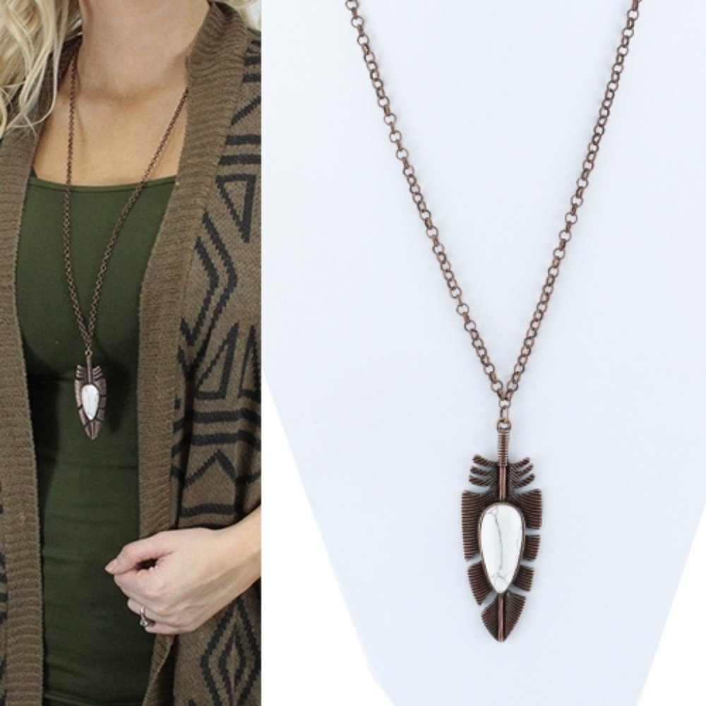 Arrowhead Pendant Necklace